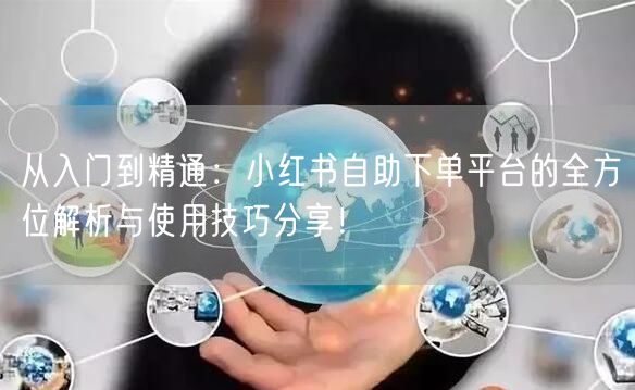 从入门到精通：小红书自助下单平台的全方位解析与使用技巧分享！