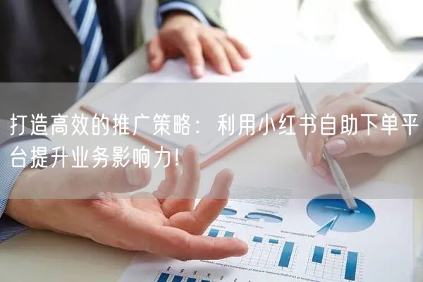 打造高效的推广策略：利用小红书自助下单平台提升业务影响力！